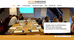 Desktop Screenshot of petersimoons.com